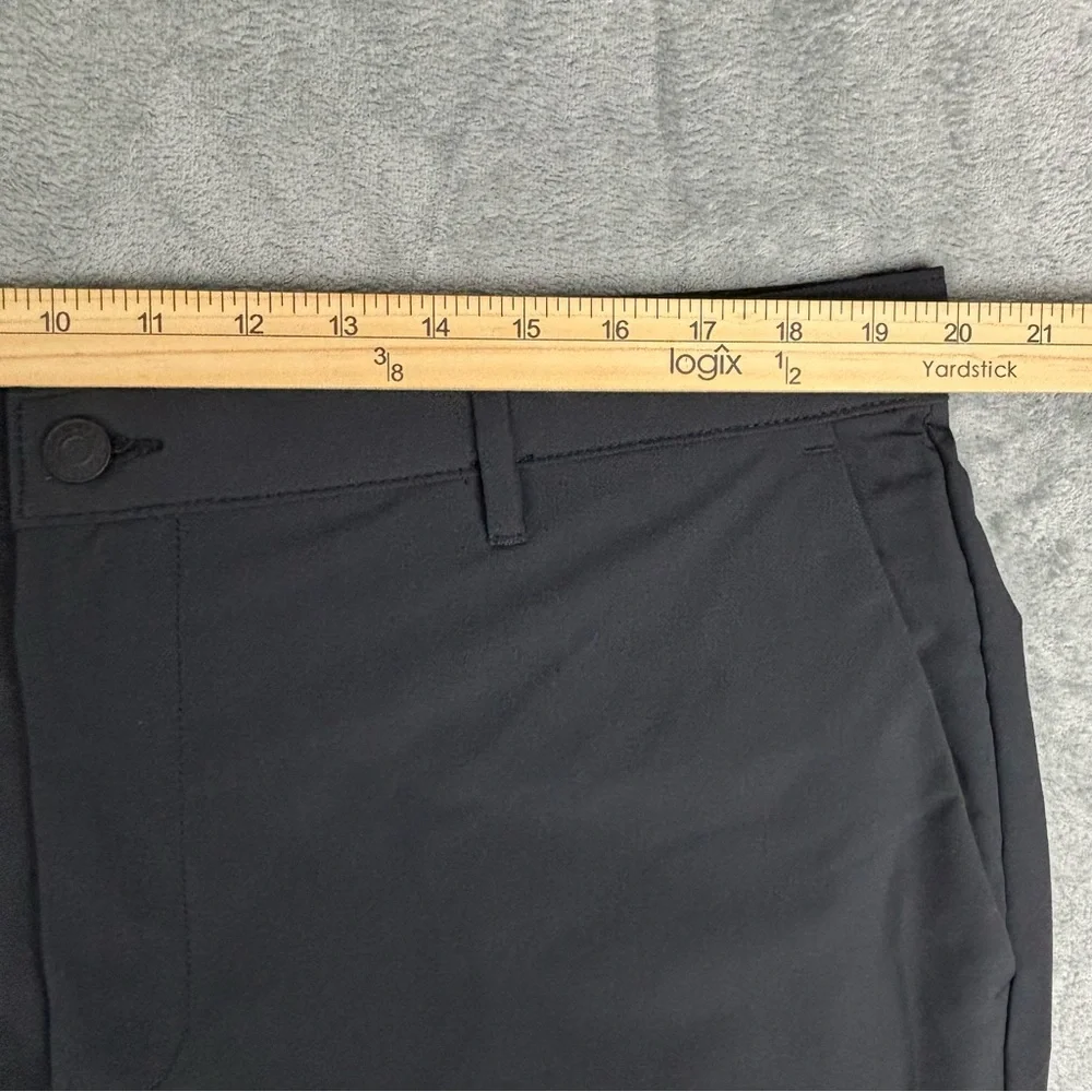 Banana Republic Pants Mens 40X32 Black Flat‎ Front Slim Fit NWT